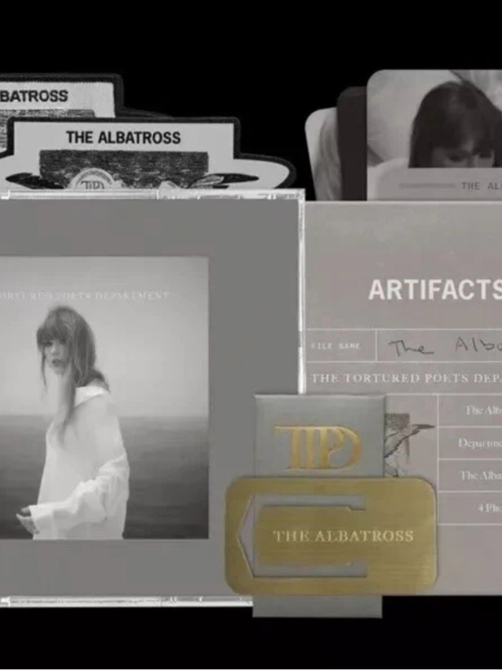 Tortured Poets “The Albatross” Collector Pack CD with artifacts